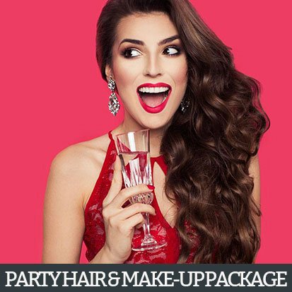 Party Hair & Make-Up Package at the Style Bar Plus
