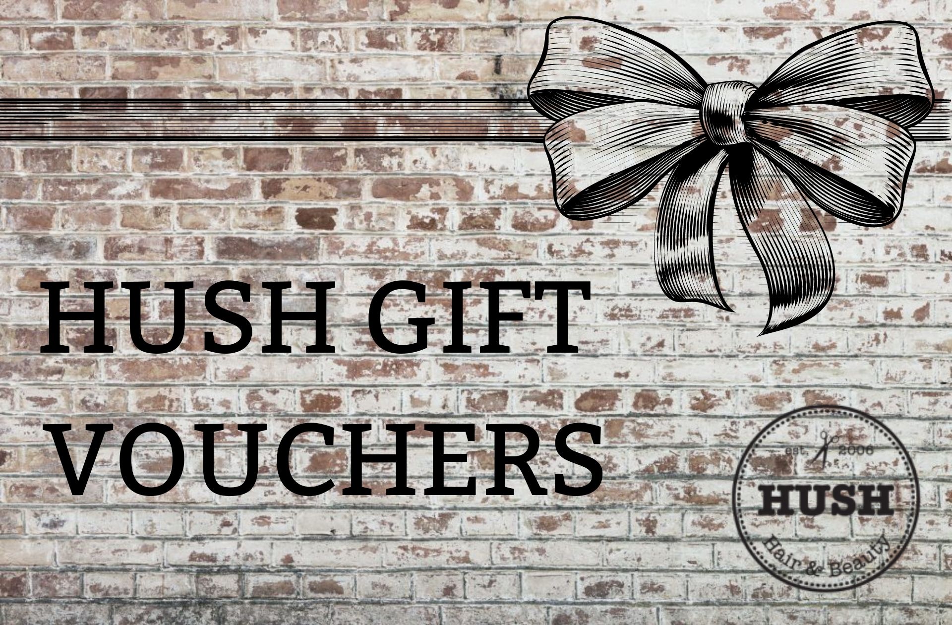 Gift Vouchers, Birmingham hair & beauty salon, HUSH hair