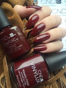 cnd shellac nail treatments at birmingham hair salon