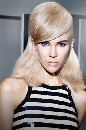 Platinum Blonde & Silver Grey Hair Colour