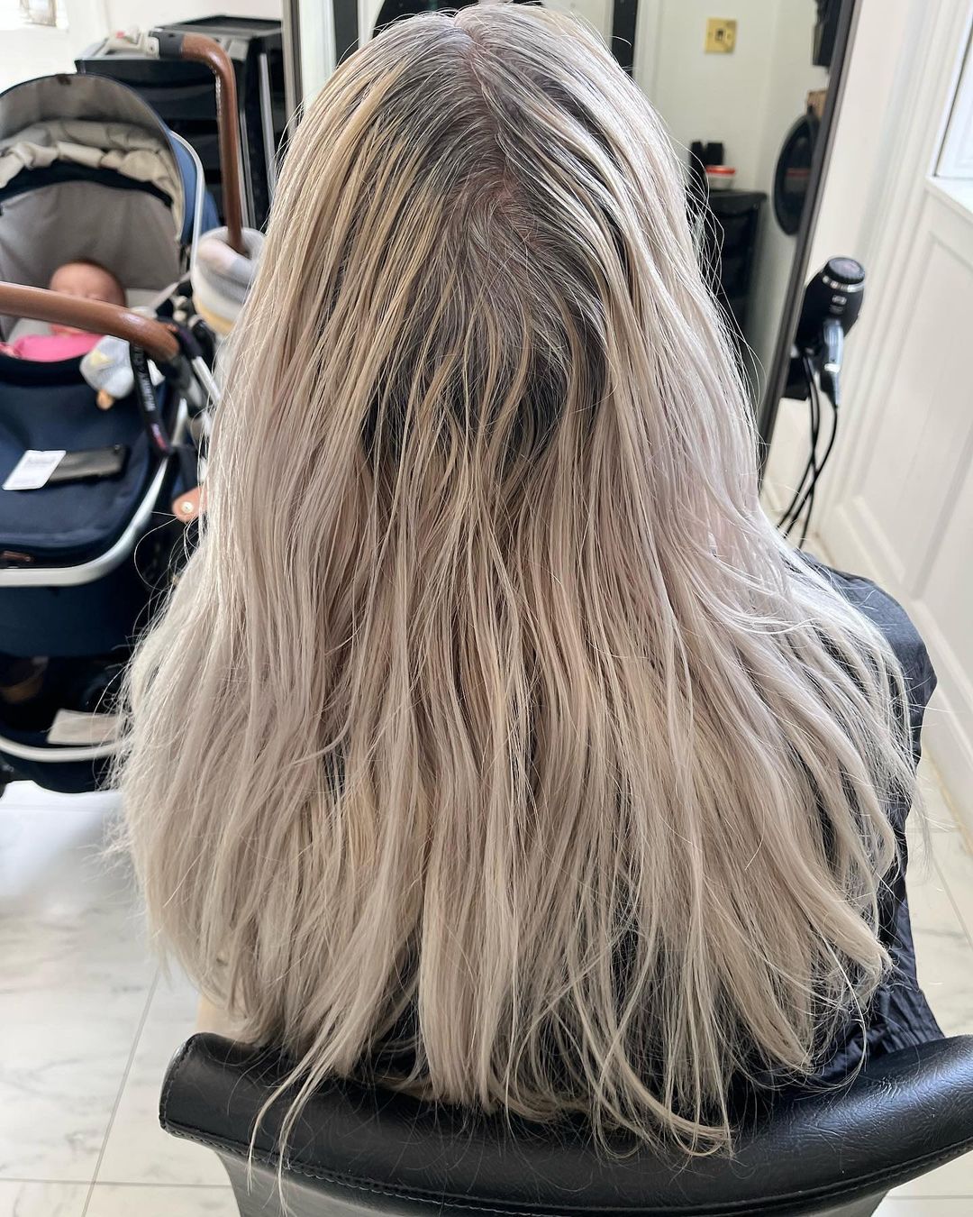 BEFORE Peekaboo hair colour top salon Birmingham BEFORE Peekaboo hair colour top salon Birmingham