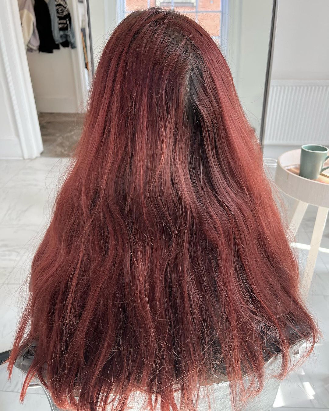 BEFORE Wolf Cut HUSH Salon Birmingham BEFORE Wolf Cut HUSH Salon Birmingham
