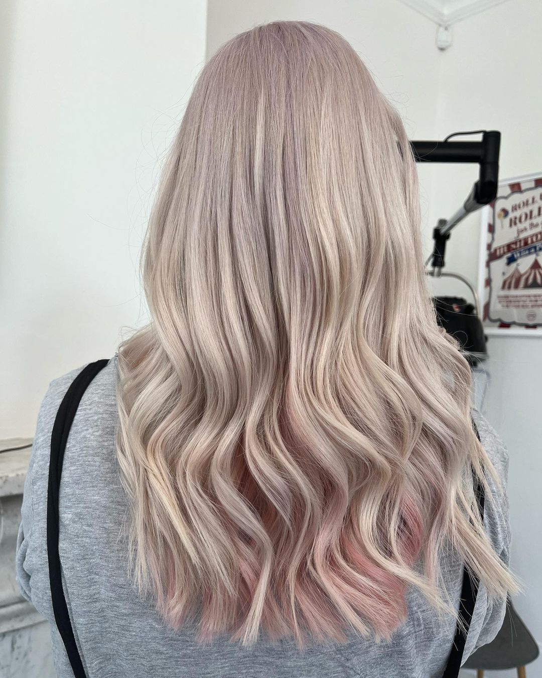 Peekaboo hair colour trend hush salon birmingham Peekaboo hair colour trend hush salon birmingham