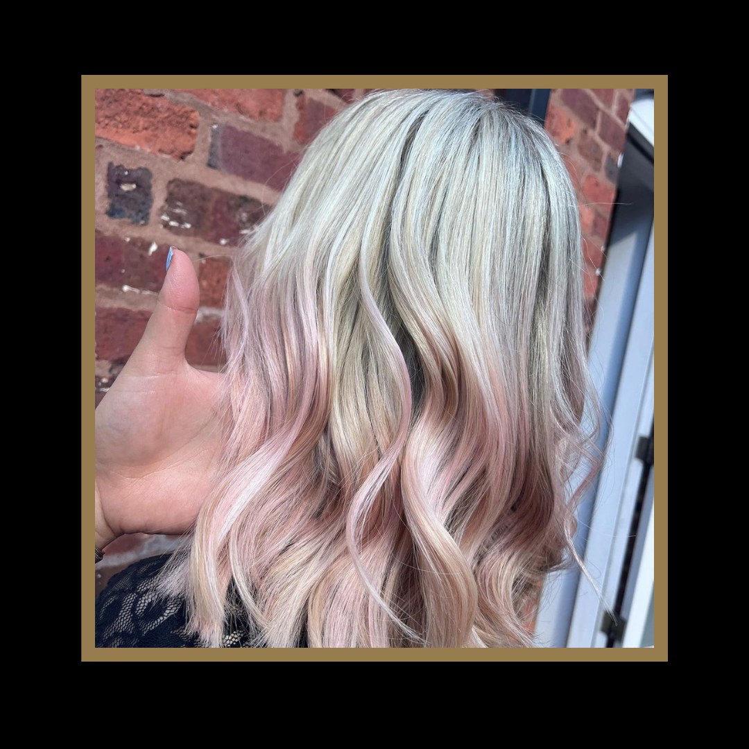 Peekaboo hair colour salon Birmingham HUSH Peekaboo hair colour salon Birmingham HUSH