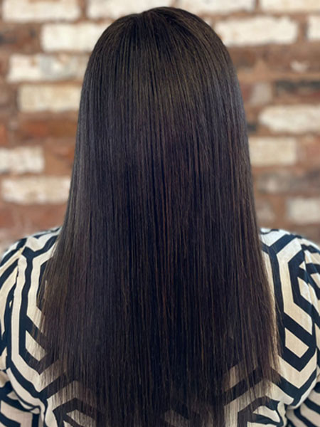 hair smoothing after 1